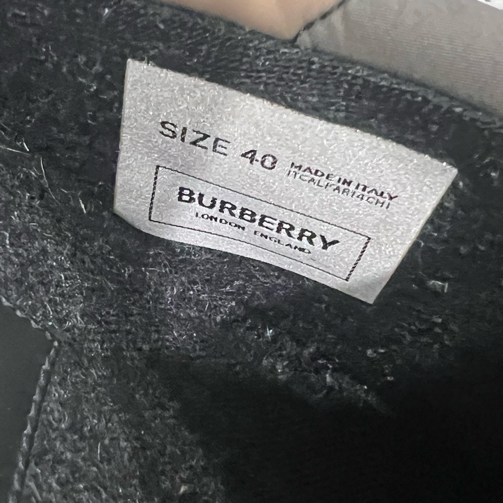 Burberry Plaid Slip-On Shoes - Picture 5 of 5